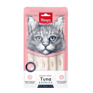 wanpy cat wet food shrimp 80g