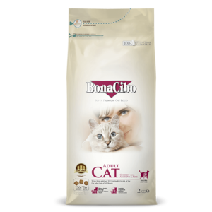 Bonacibo Adult Cat Chicken & Rice with Anchovy 2kg
