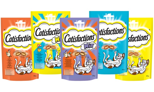 CATISFACTION SNACK HERB 60G - Cats and tails