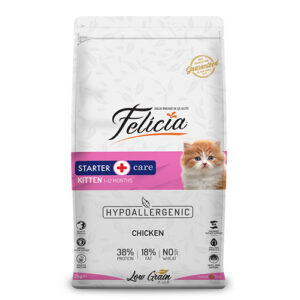 FELICIA STARTER CARE WITH CHICKEN KITTEN FOOD 2KG