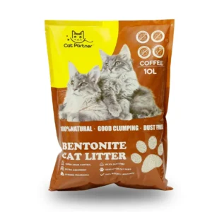 CAT PARTNER BENTONITE LITTER (COFFEE) 10L