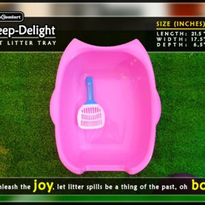 PAW COMFORT CAT LITTER TRAY WITH SCOOP