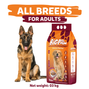 BIG PAW DOG FOOD FOR ALL BREEDS  (CHICKEN) 3KG