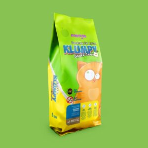 Klumpy Green Apple 16L bentonite cat litter