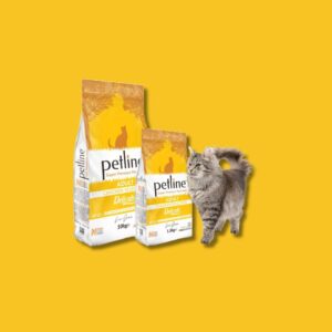 PETLINE SUPER PREMIUM ADULT CAT FOOD (CHICKEN) 1.5KG