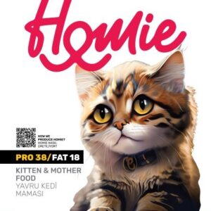HOMIE LOW GRAIN KITTEN & MOTHER FOOD PRO 38 / FAT18 IN CHICKEN 1.5 KG