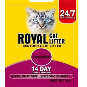 Royal cat litter Lavender 5L