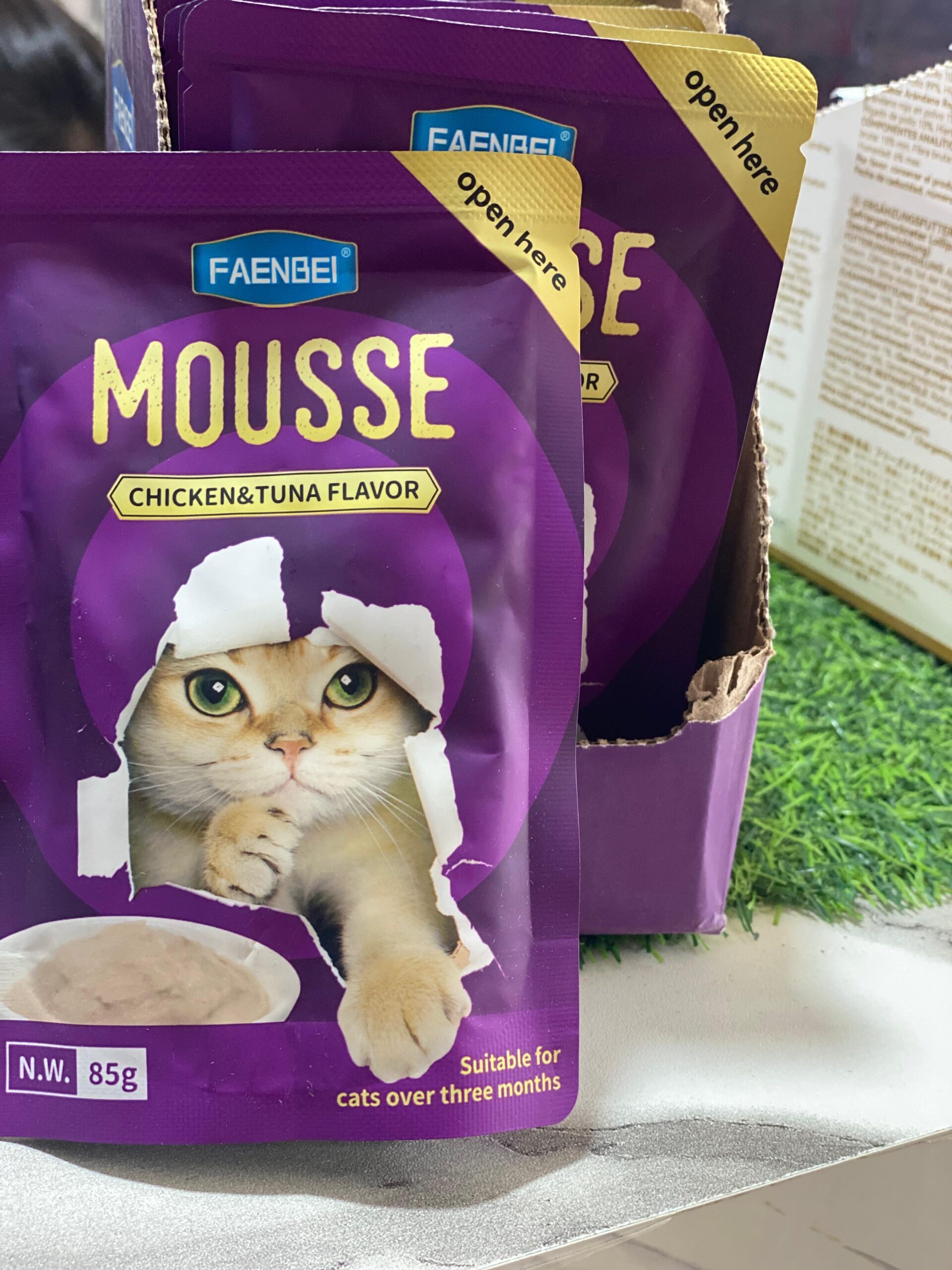 FAENBEI MOUSSE 85G CHICKEN AND TUNA